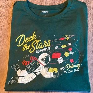 Women’s Sonoma Long Sleeve Holiday Tee - Green